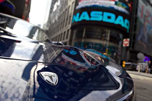 green: wall street still irrationally exuberant over tesla